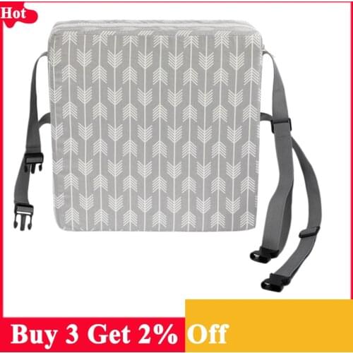 Children Increased Chair Pad Baby Dining Cushion Adjustable Removable Highchair Chair Booster Cushion Seat Chair