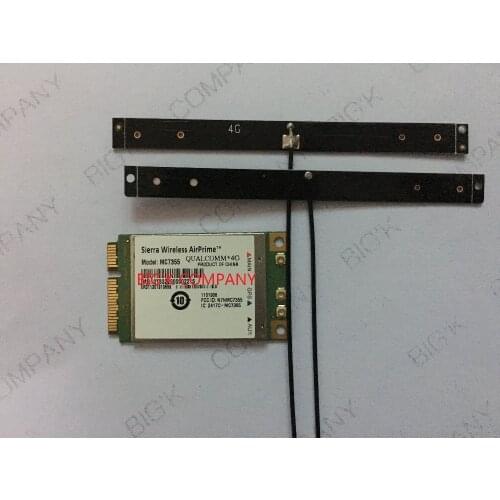 JINYUSHI For MC7355 +2pcs 19CM 4G strong signal antenna LTE HSUPA HSDPA UMTS WCDMA GNSS module support GPS 100% NEW&Original