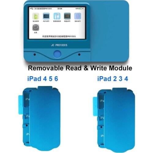 JC PRO1000S Non-Removal NAND Programmer SN Read Write Tool iPad 2 3 4 5 6 Air 1 2 iPad 2 3 4 5 6 iPad Air 1 2 iCloud Repair