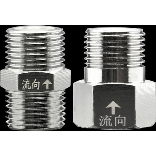 3/4" BSP Female Male Thread Brass One Way Non-return Check Valve for Water Tank Water Heater Toilet