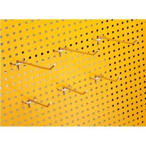 30/50 pieces carbon steel pegs plate board hooks garage work shop Storage steel organization hanging tool storage hooks