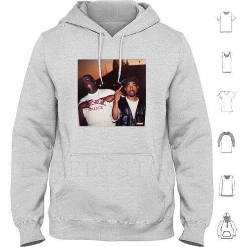 Bad Boyz Meets Death Row Hoodies Long Sleeve Swag Style Fresh Throwback 90S Hip Hop Rap Rappers Urban New York Brooklyn