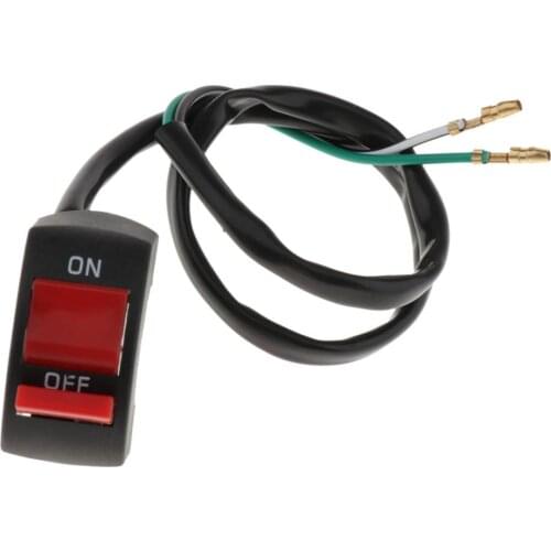 Waterproof Motorcycle Headlight Electric Switch Motor ON OFF Turn Signal