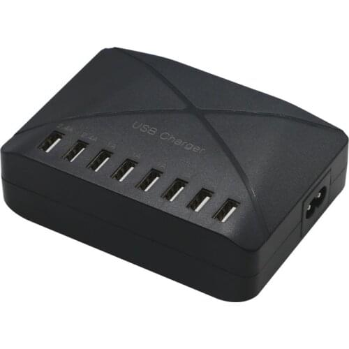 8 Ports Multi USB charger Station Multile Port Device Fast Charge Hub High Capacity For iPhone Xiaomi Tablet Cell Phone
