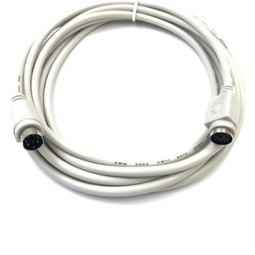 130cmPS2 PS/2 Keyboard Mouse Male To Female Extension Cable Lead 6 Pin Motherboard Mouse for Mouse Keyboard IC Card Reader AQJG