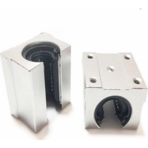 4 piecesSBR16UU linear bearing 12mm linear bearing sliding CNC parts linear slide for linear guide