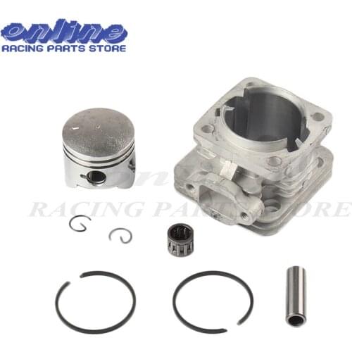 44mm Cyinder Piston kit set For 49cc 2 stroke engine Mini Moto Dirt ATV Quad Pocket Bikes Minimoto Motorcycle Motorbike Parts
