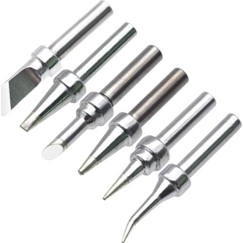 5PCS For 203H Soldering Station 200 Series Soldering Iron Head High Fequency 200M-T-K Lead-free Tips Welding Tip Ponta