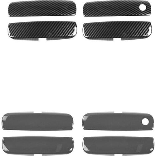 For Dodge Charger 2010-2020 Car Accessories Exterior Door Handles Trim Cover Trim Sticker Decals