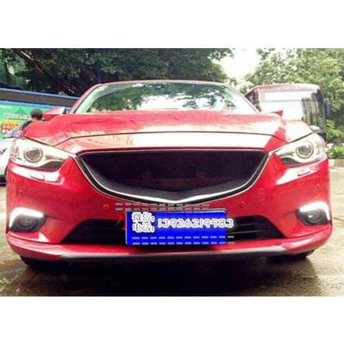 Fit for mazda 6 ATENZA M6 2014 carbon fiber car grill high quality Racing Grills grille