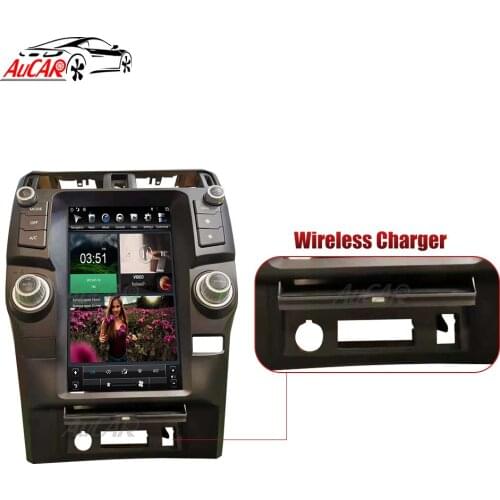 Aucar 13.6" Android 9.0 PX6 Android Car Stereo Video DVD Player GPS Navigation Car Radio For Toyota 4Runner Off Road 2009-2020