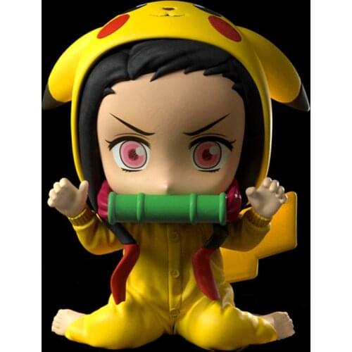 Anime Figure Demon Slayer Kimetsu No Yaiba Kamado Nezuko PVC Action Figure Collectible Model Toys Doll Gift