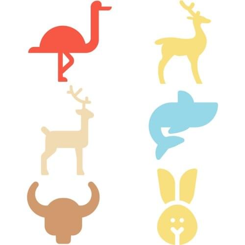 Animal knife mold mold wood die-cutting dies, multiple models, suitable for common die-cutting machines in the market