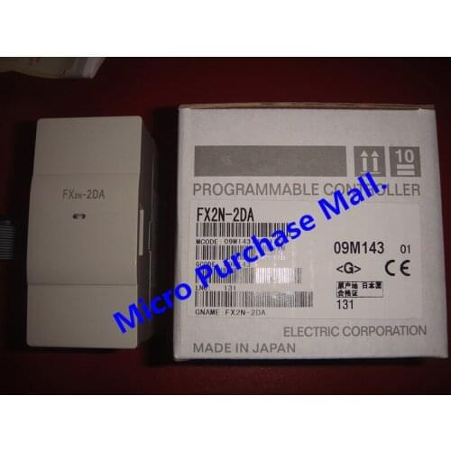 FX2N-2DA Analog Output Module Made In Taiwang New Ones