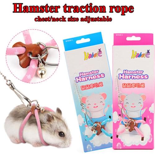 Hamster Traction Rope Bird Harness Leash Anti-Bite Lead Strap Outdoor Turtle Lizard Parrot Mouse Ferrets Rat Pet Traction Ropes