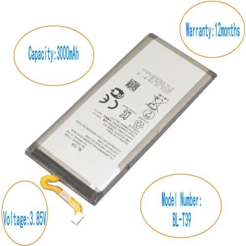 ISkyamS 10pcs/lot 3000mAh BL-T39 BLT39 BL T39 Replacement Battery For LG G7 G7+ G7ThinQ LM G710 Batteries