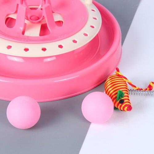 Cat Scratching Plate Cat Toy Automatic Funny Cat Pet Toy Bell Turntable Unzip And Decompress Funny Cat Toy Pet Toy Supplies