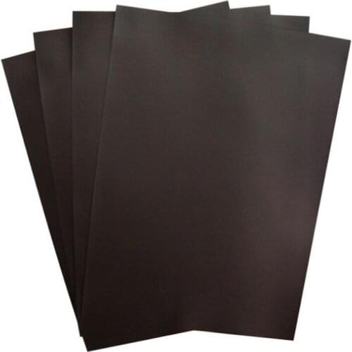 A4 Magnet Sheets Black Magnetic Mats for Refrigerator Photo and Picture Cutting Die Craft Magnet
