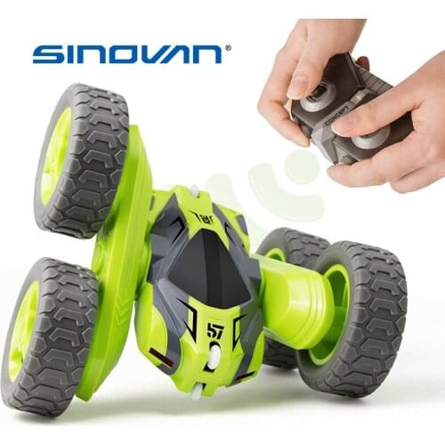 Sinovan RC Stunt Car 2.4G 4CH Drift Deformation Buggy Roll Car Flip 360 Degree Rotating Vehicle Models Remote Control Toys