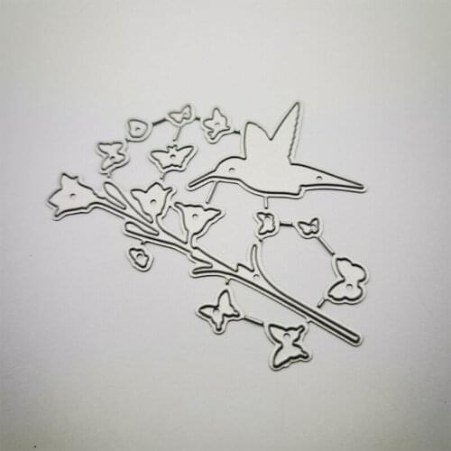 Bird Metal Cutting Dies Stencil DIY Scrapbooking Album Paper Card Template Mold Embossing Decoration