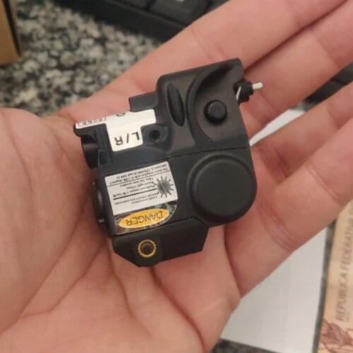 Mini Red Green Mira laser para pistola and Weapon Light Combo armas de defesa tactical g2c taurus acessórios