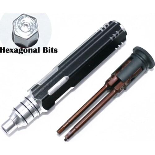4 In 1 Screwdriver Hexagon Head H1.5 H2.0 H2.5 H3.0 Hex Screw Driver Tools Set Professional RC Tools Kits For FPV Helicopter Car