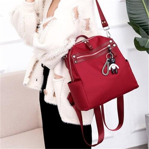 Nieuwe Ontwerp Vrouwen Rugzak Tas 2021 Elegante Dames Dubbele Schoudertas Grote Capaciteit Meisjes Rugzak Schouder Reistas Luxe