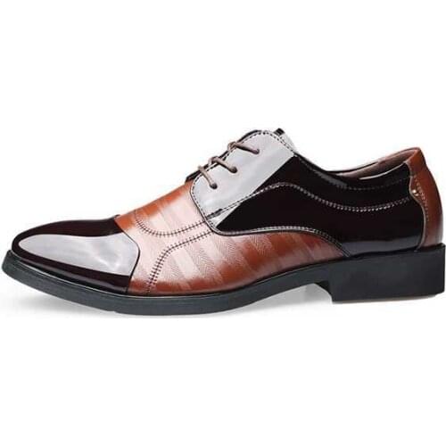 NIUBAIGUAN Mens Oxfords