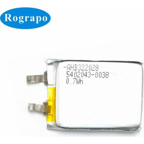 New Li-Polymer 0.7WH AHB322028 Replacement Battery For TomTom Runner Cardio (1st Version) GPS Smart Watch