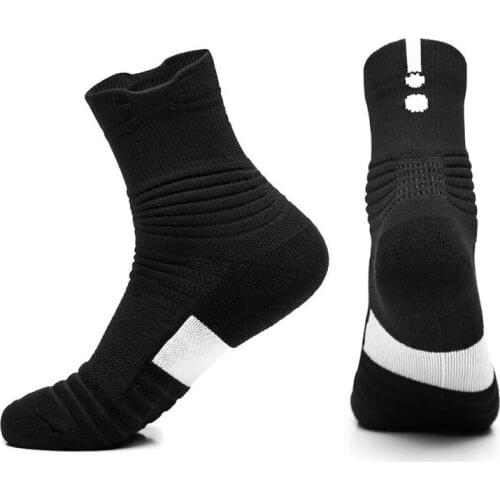 Outdoor Climbing Professional Sport Sock Cotton Thick Socks Summer Basketball Tennis Men Running Sock Shock Moisture Wicking