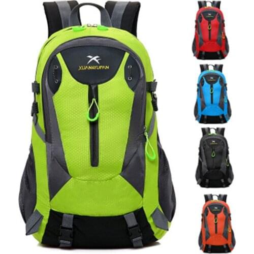 XUANYUFAN outdoor mountaineering bag light travel backpack male travel backpack waterproof female sports high school student bag