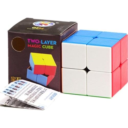 ShengShou Gem 2x2 Neo Cube High Speed Cube Puzzle Magic Professional Learning&Educational Cubos Magicos Toys For Children