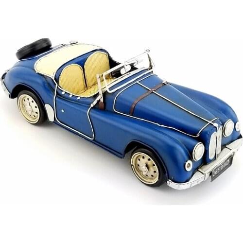 Vintage Wrought Iron American Decoration Sports Car Model Home Decoration Ideas Bar Ornaments 1951 501 Beat-up Car