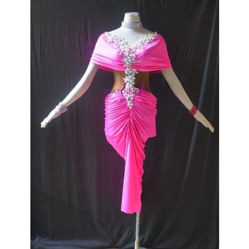 KAKA-L1574,Women Dance Wear,Girls Fringe Latin Dress,Salsa Dress Tango Samba Rumba Chacha Dress,Dance Latin dress
