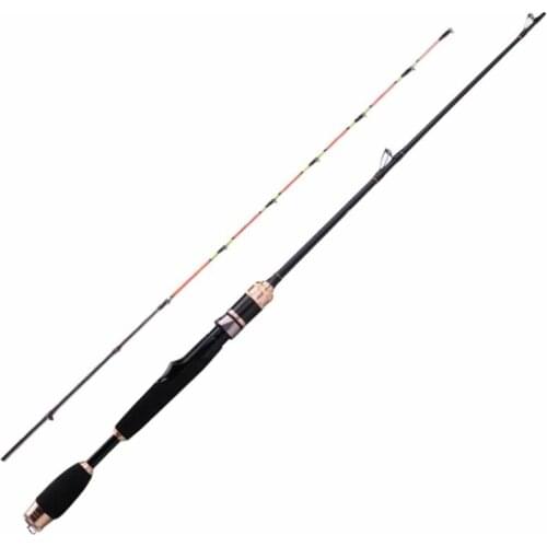 Bridge Good Quality Boat Ice Raft Fishing Rod IKADA Titanium Alloy+Fiber Glass 1.0M, 1.2M, 1.35M or 1.5M No Reel