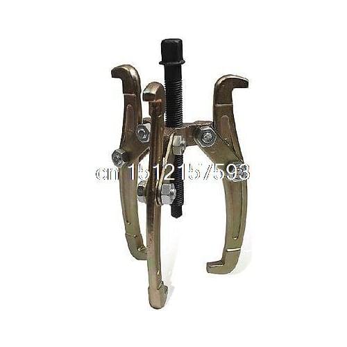 1) 3"-75mm 3-Arm Gear Jaws Puller Drop Forged Bearing Puller Set Metric Thread