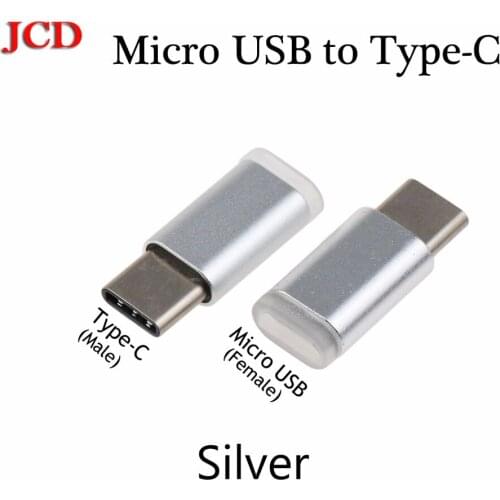 JCD Type-c Otg Adapter Micro Usb To Type C Charger Connectors for Samsung Galaxy S8 S9 Plus Note 8 9 Leeco Typec To Usb-c Usbc C