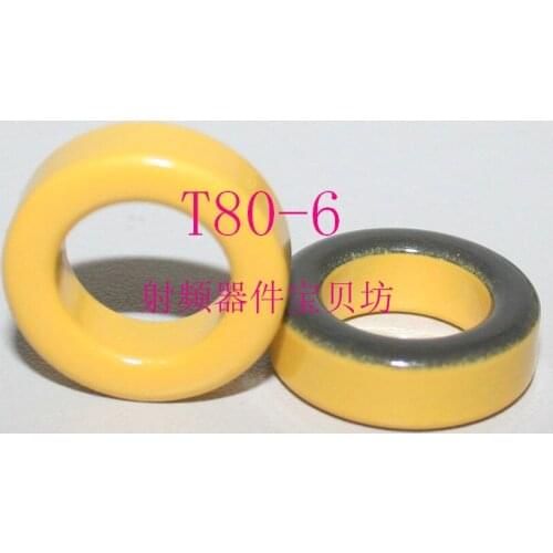 American RF Iron Powder Magnetic Core: T80-6
