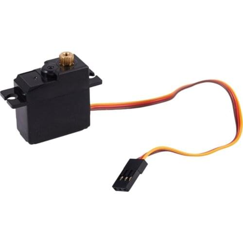 For Wltoys 144001 124019 124018 A959-B A959 RC Car Parts Upgrade Three Wire Metal Gear Brushless Servo