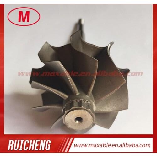 GT2860R 103mm 46.95/53.70mm 9 blades ball bearing turbine wheel&shaft/turbo wheel for turbocharger