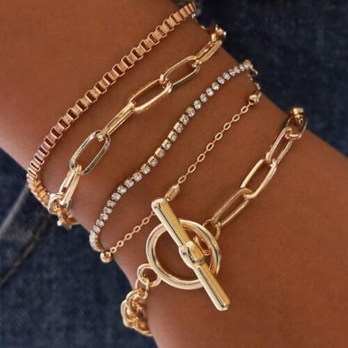 KAIGOTOQIGO Chain Bracelets