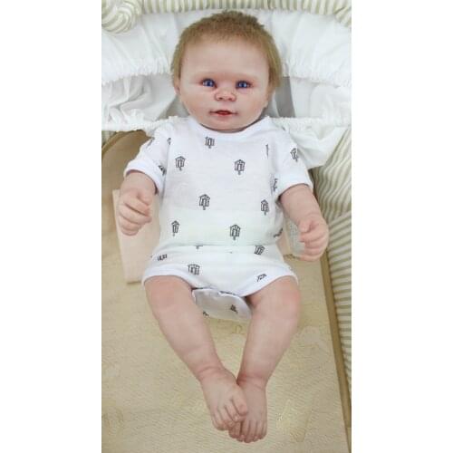 55cm Full Silicone Reborn Girl Baby Doll Toys Realistic Newborn Princess Babies Doll Lovely Birthday Gift Present