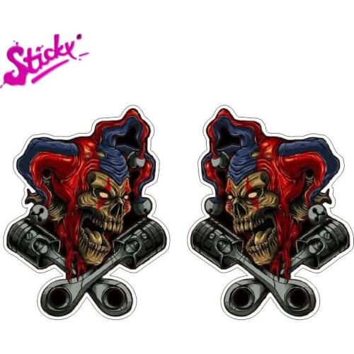 STICKY Oldschool Vintage Rebel Rat Biker Stickers Decal For Bicycle Motorcycle Accessories Laptop Helmet Trunk Wall