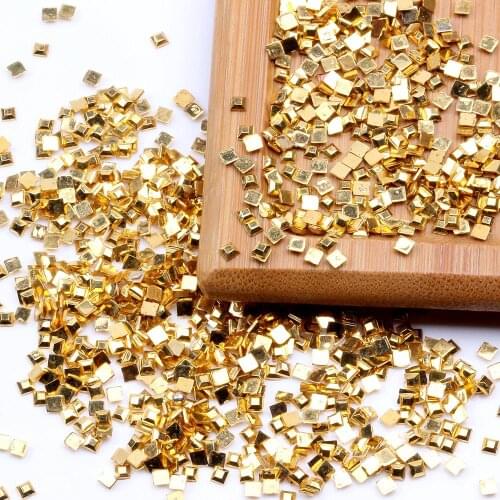 Many Sizes 1g Various Shapes Gold Plating Acrylic Flatback Rhinestones Nail Beads Crafts Gems Laptop Wedding Dresses Decorations