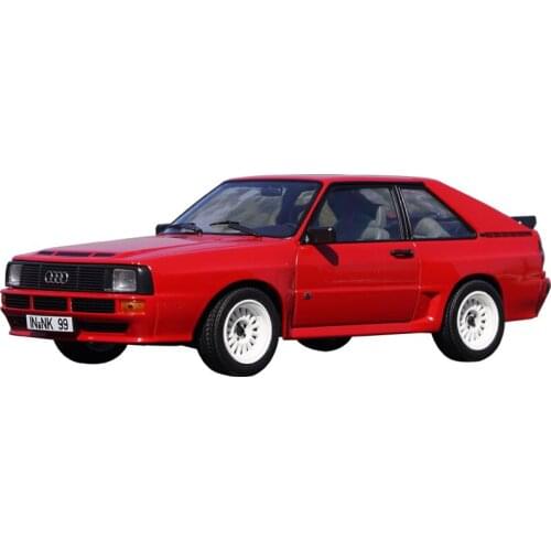 1/18 Alloy Casting Car Model Audi Sport Quattro 1985 High-end Collection Holiday Gift childrens toys