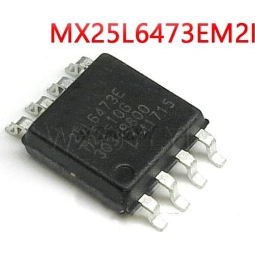 5pcs/lot 100% New MX25L6473EM2I-10G MX25L6473EM2I MX25L6473E MX25L6473 25L6473E sop-8 Chipset