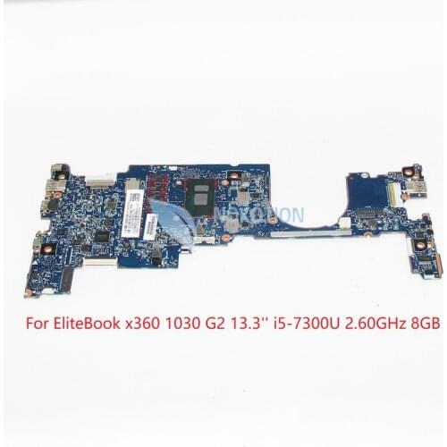 OLDMAN-6050A2848001-MB-A01 920053-601 920053-001 for HP EliteBook x360 1030 G2 Laptop motherboard SR340 i5-7300U 2.60GHz 8gb ram