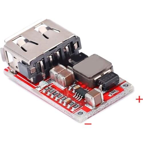 1Pcs 6-24V 12V/24V To 5V 3A DC Buck Step Down Converter Car USB Charger 12V 5V Power Supply Module Conversion efficiency 97.5