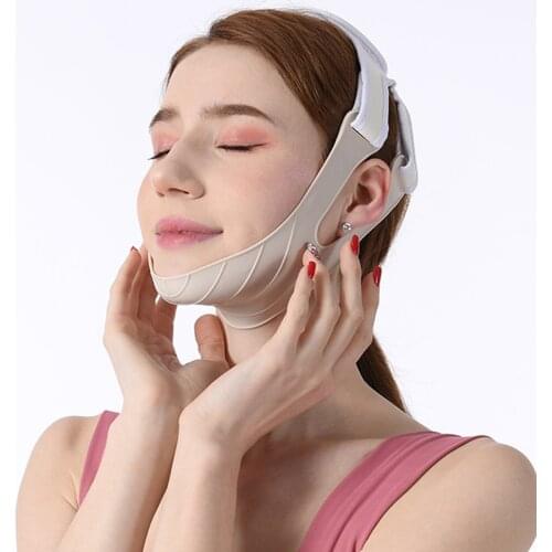 Face Slimming Strap Double Chin Reducer Sleeping Face Face Lifting up Belt V Line Reusable Shaper Lifter Machine Band