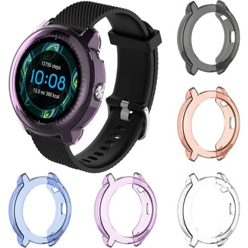High Quality TPU Silicone Protector Case Cover Protective Shell For Garmin Vivoactive 3 Smart Watch Diameter 46MM